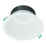 Philips Downlight LED Coreline DN142B Aluminium Blanc 11W 1200lm 60D - 840 Blanc Froid | Diamètre 155mm - IP20 - Blanc Réflecteur